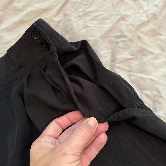 80s Vintage Black Strirrup Pants COUNTERPARTS Brand - Picture 6 of 11